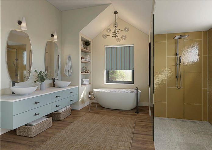 The British Stripe Co. Alfred, Highlands No.1 - Roller Blind - Image 7